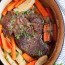 dutch oven pot roast with carrots and