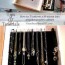 build a jewelry cabinet for necklaces