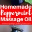 diy peppermint massage oil with video