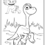 good dinosaur coloring pages free print