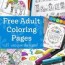 best free adult coloring pages my