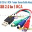 rca to usb cable adapter rca to usb