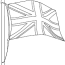 united kingdom s flag coloring page