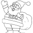 awesome santa claus coloring pages