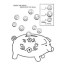 10 piggy bank coloring pages for your