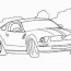 free free automobile coloring pages