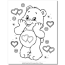 free care bears coloring pages sheets