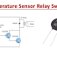 temperature sensor relay switch circuit