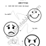 emotions feelings coloring page esl