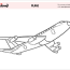 free airplane coloring pages full of