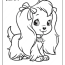 puppy henna pdf coloring page