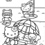 100 coloring pages hello kitty for