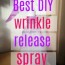 best diy wrinkle release spray