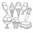 ice cream coloring pages and other top