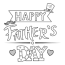 printable father s day coloring page