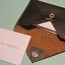 diy leather business card holder
