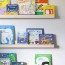 how to diy book ledges for a nursery