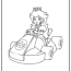 printable princess peach coloring pages
