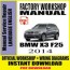 bmw series x3 f25 2021 manual service
