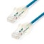 cable blue slim cat6 patch cord 2m