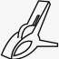 clothes pin coloring page clothespin