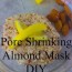 lemon lavender almond mask large pore