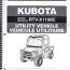 kubota rtv x1100c utility vehicle