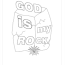 god is my rock coloring pages free