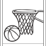 basketball coloring pages customize