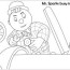 mr sparks busy printable coloring page