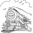 train coloring pages printable
