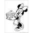 minnie mouse coloring pages for kids