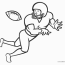 free printable football coloring pages