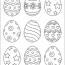 easter eggs free printable templates