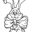 bunnies coloring pages print for free