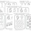 numbers coloring pages creative kitchen
