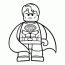 superman vs batman lego coloring pages