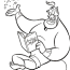 aladdin coloring pages genie fred s