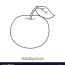 apple coloring book royalty free vector