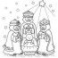 three wise men coloring page all about