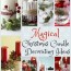 magical christmas candle decorating