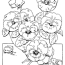 12 floral coloring pages all unique