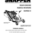 snapper series 6 parts manual pdf