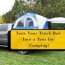 how to turn your truck bed into a tent