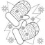 free printable mittens coloring pages