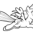 rainbow dash coloring pages dibujo