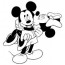 minnie kisses mickey coloring pages
