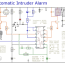 a burglar alarm circuit diagram