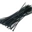 pvc cable tie 7 6x200mm black 100 items