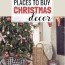 buy christmas decorations